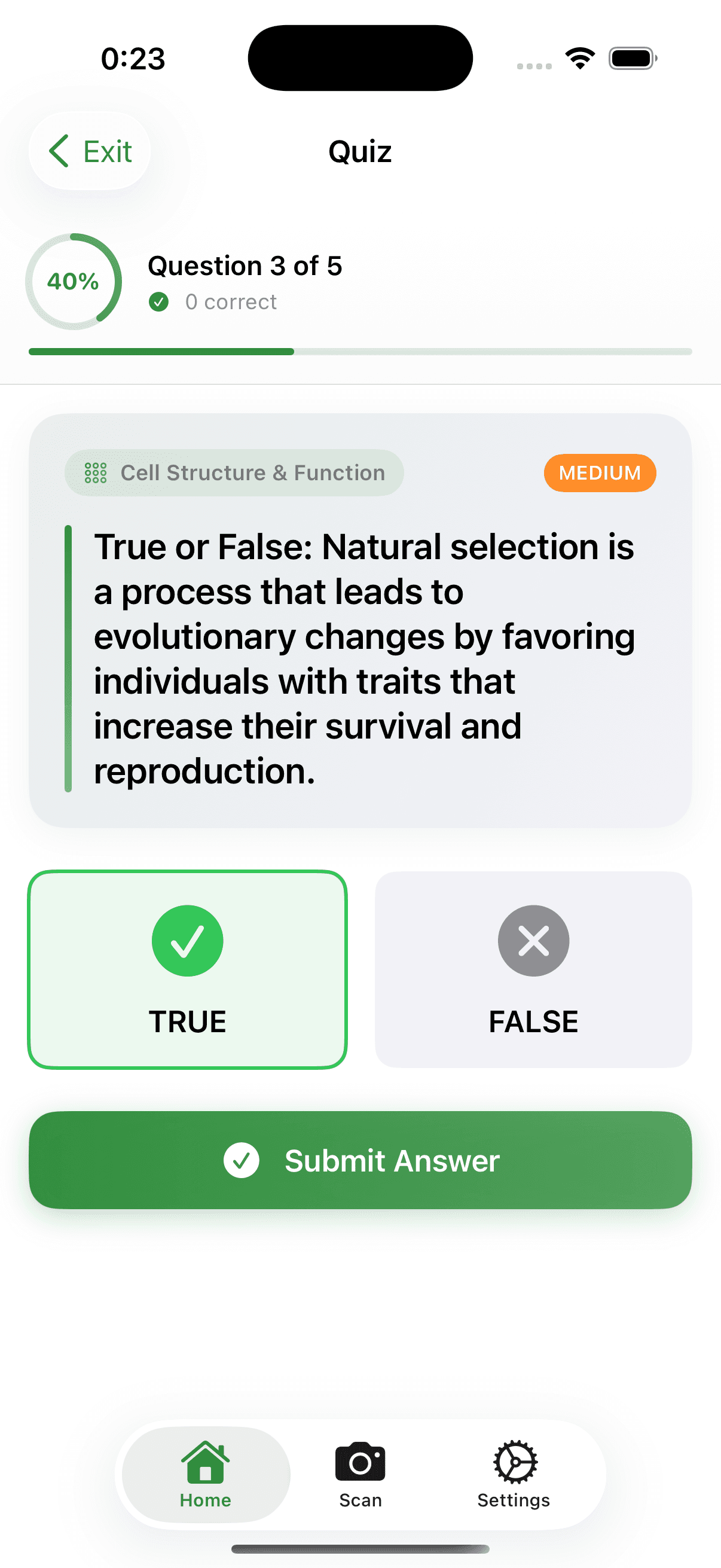Topic-Based Quizzes